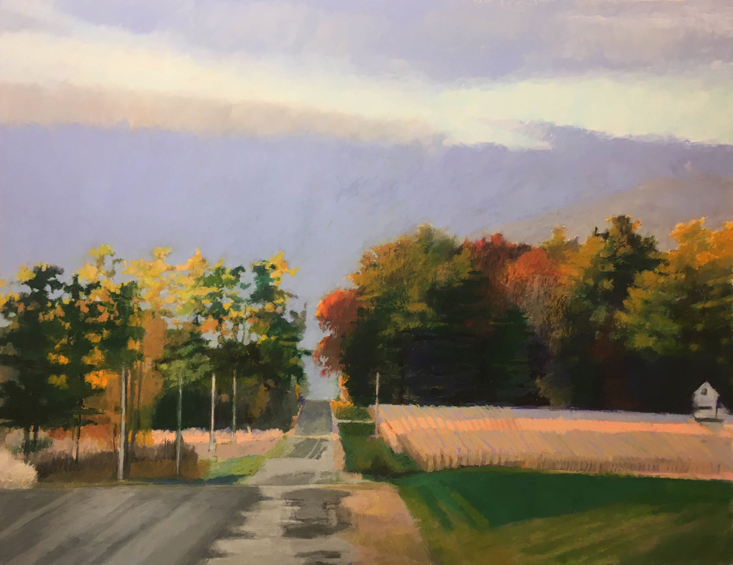 Color Fields by Tom Maakestad (Oil Pastel Painting