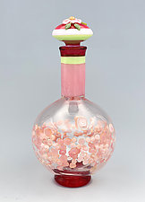 Helix Egg Perfume Bottle by Michael Trimpol and Monique LaJeunesse (Art  Glass Perfume Bottle)