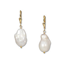 Julie Cohn Wisteria Pearl Chandelier Earrings