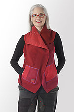 Roku Vest by Teresa Maria Widuch (Wool Vest) | Artful Home