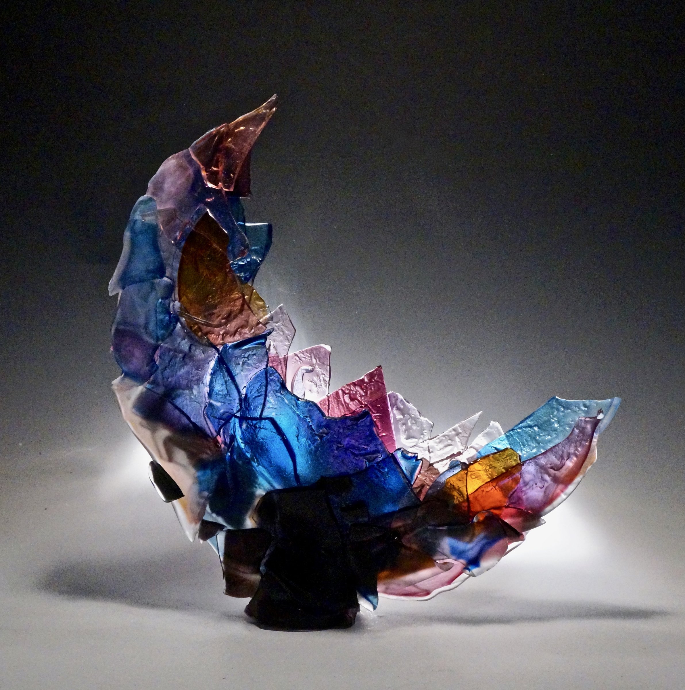 Pemaquid By Caleb Nichols Art Glass Sculpture Artful Home