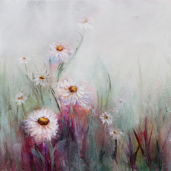 Field of Wild Flowers Painting