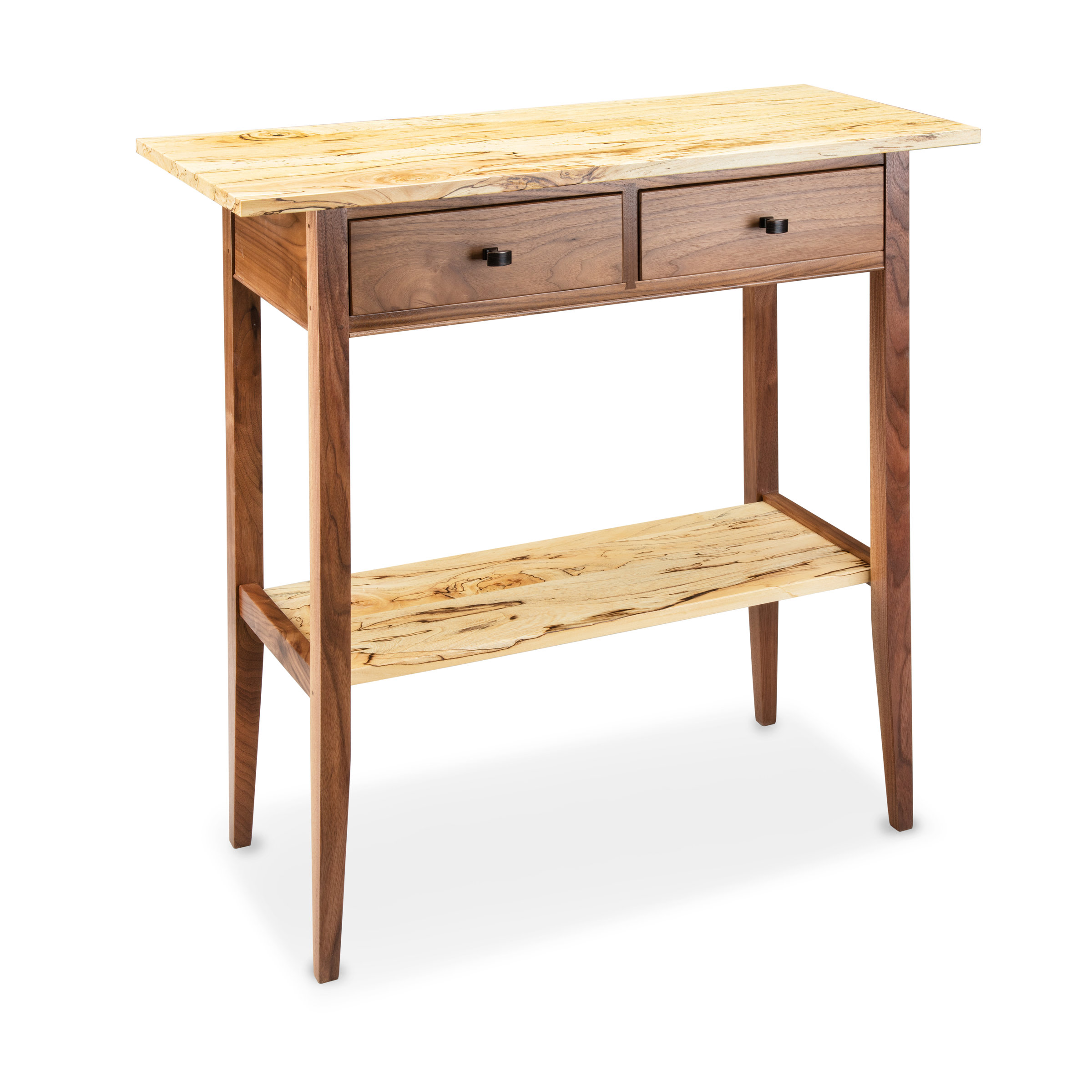 Spalted Hall Table by Tom Dumke (Wood Hall Table) Artful Home