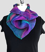 Connect with Love – Marbled Silk Scarf