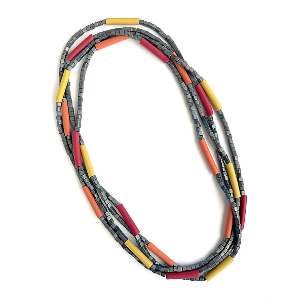 Rhythm Necklace by Jane Pellicciotto (Beaded Necklace) | Artful Home