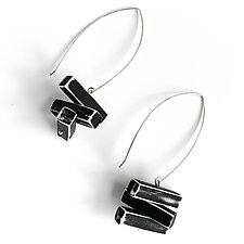 Black and White Layers Ring - Jane Pellicciotto Jewelry Design