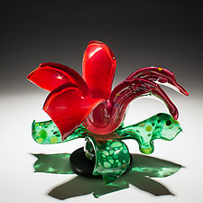 Breckenridge Glass Flower Garden by Scott Johnson and Shawn Johnson (Art  Glass Sculpture)