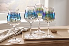 Vino Breve - 8 Piece Set by Corey Silverman (Art Glass Drinkware), Artful  Home