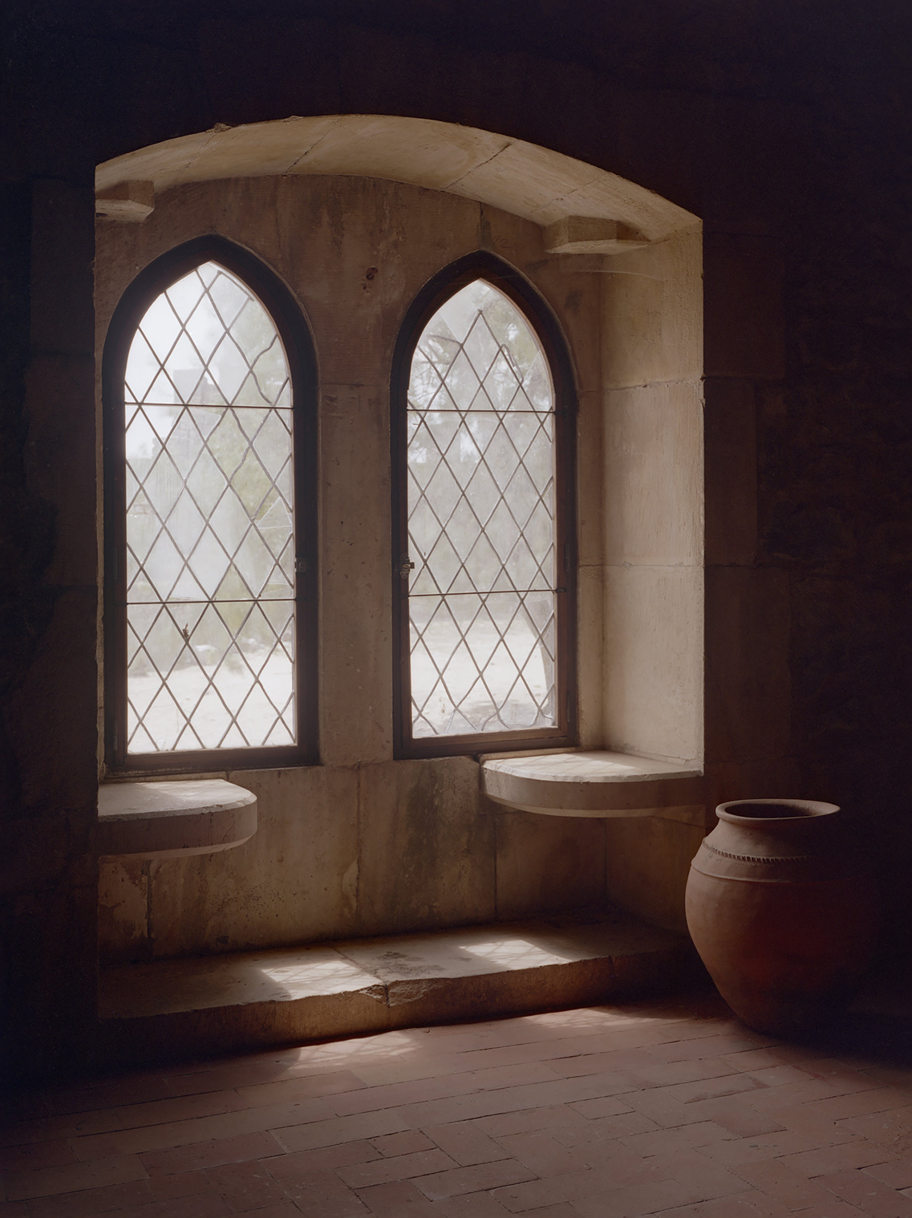 Window in Castle by William Lemke (Color Photograph