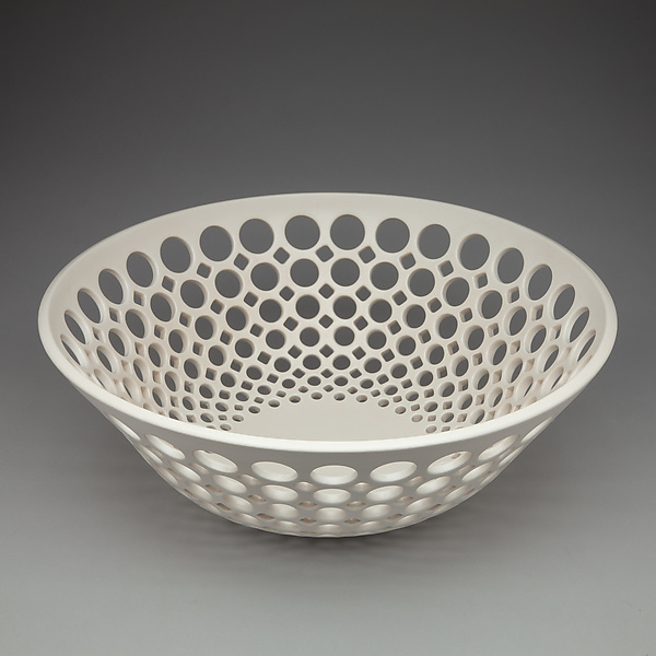 ceramic lace bowl