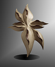 Woodwave by Kerry Vesper (Wood Sculpture)