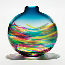 colored glass objects