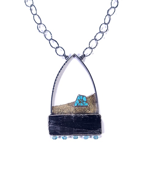Turquoise Camelot Necklace