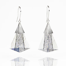 Louise Norrell Triangles & Pearls Earrings