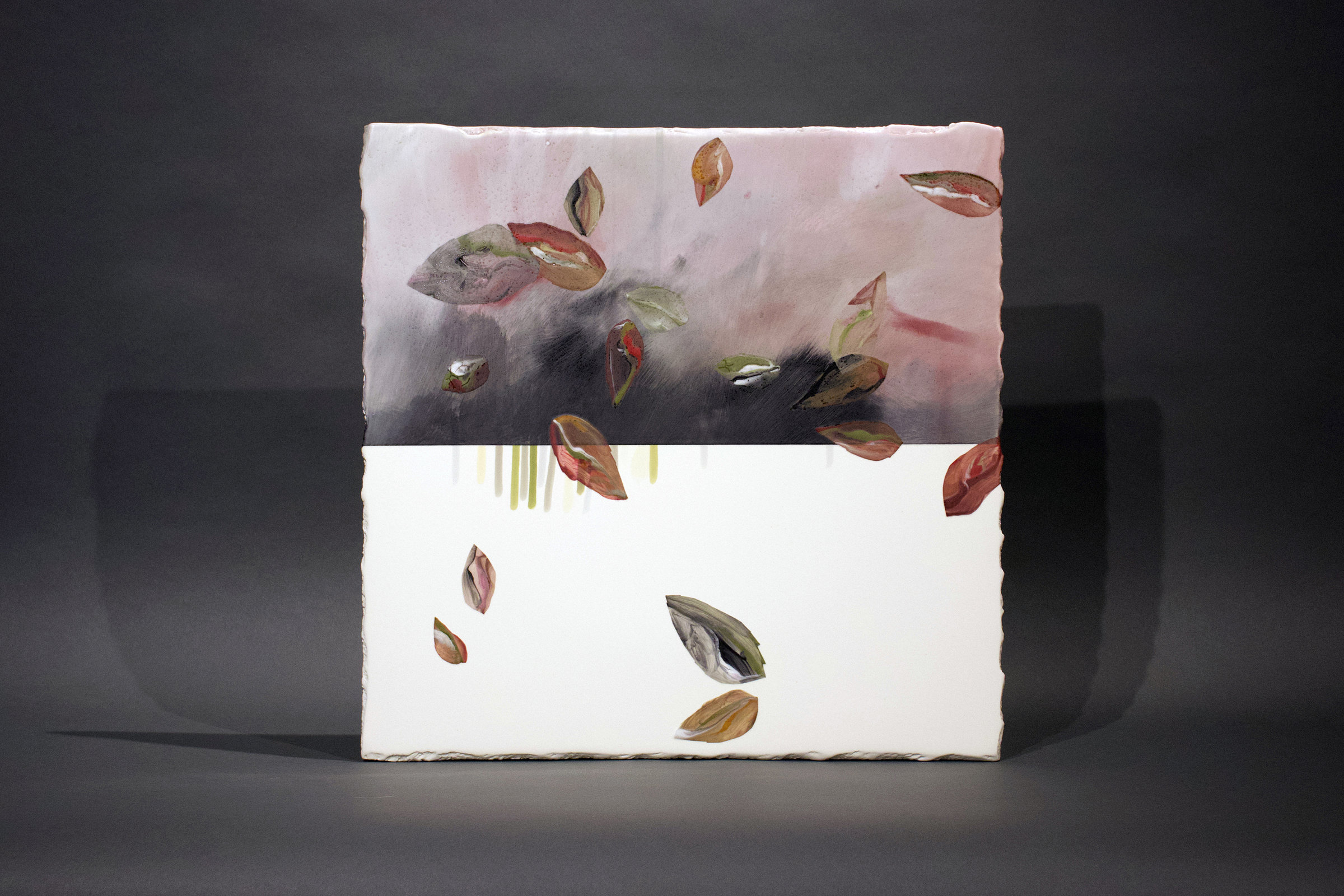 Autumn Leaf by James Aarons (Ceramic Wall Sculpture) | Artful Home