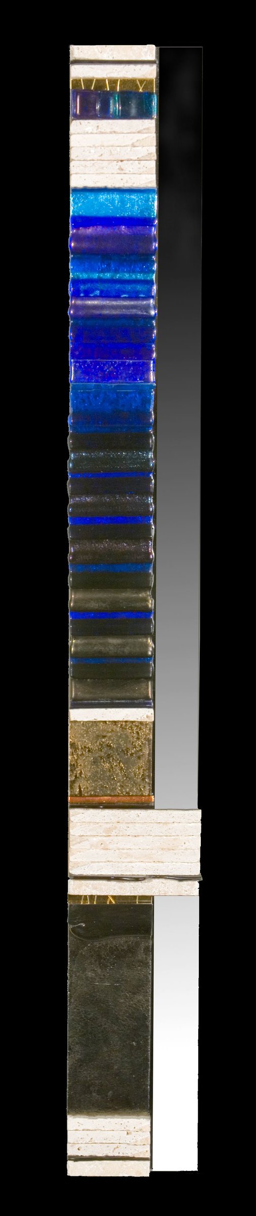 Mirage Gala I Marino by Alicia Kelemen (Art Glass Wall Sculpture ...