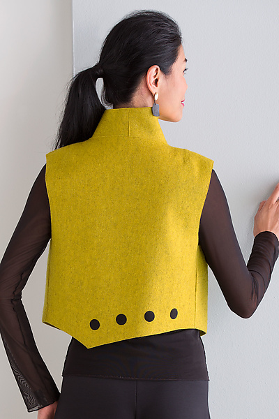 Roku Vest by Teresa Maria Widuch (Wool Vest) | Artful Home