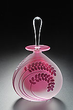 Helix Egg Perfume Bottle by Michael Trimpol and Monique LaJeunesse (Art  Glass Perfume Bottle)