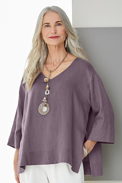 Delphi Top by Go Lightly (Linen Top) | Artful Home