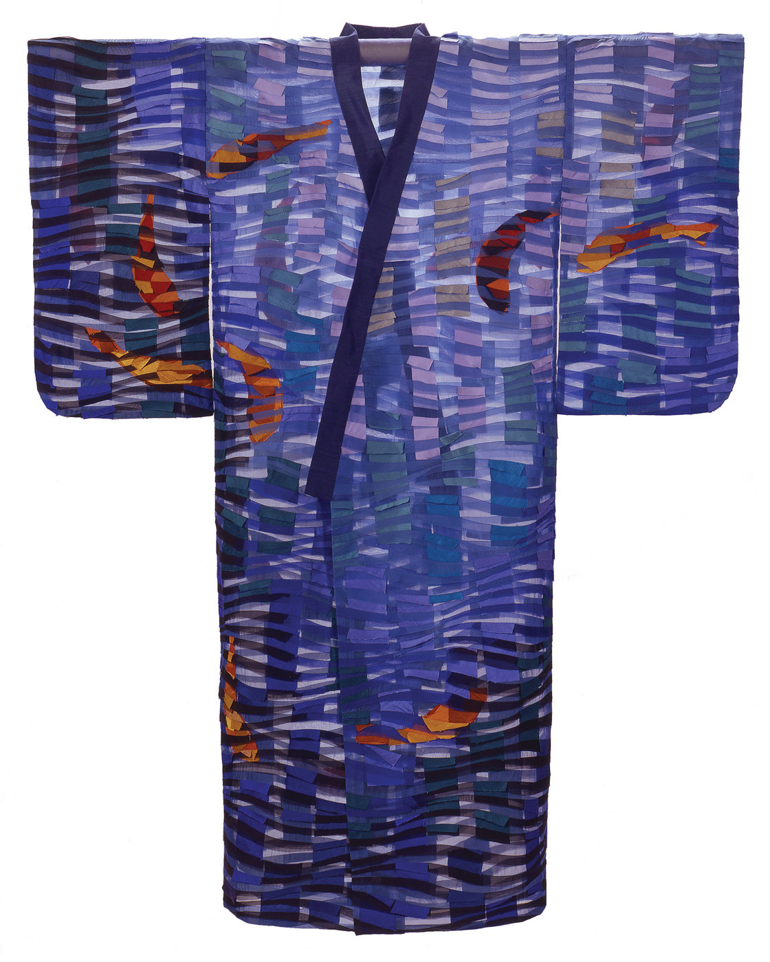 Koi Kimono by Tim Harding (Fiber Wall Hanging) | Artful Home