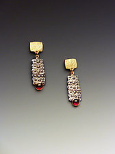 Pointy Spine Red / Gold / Silver by Hratch Babikian