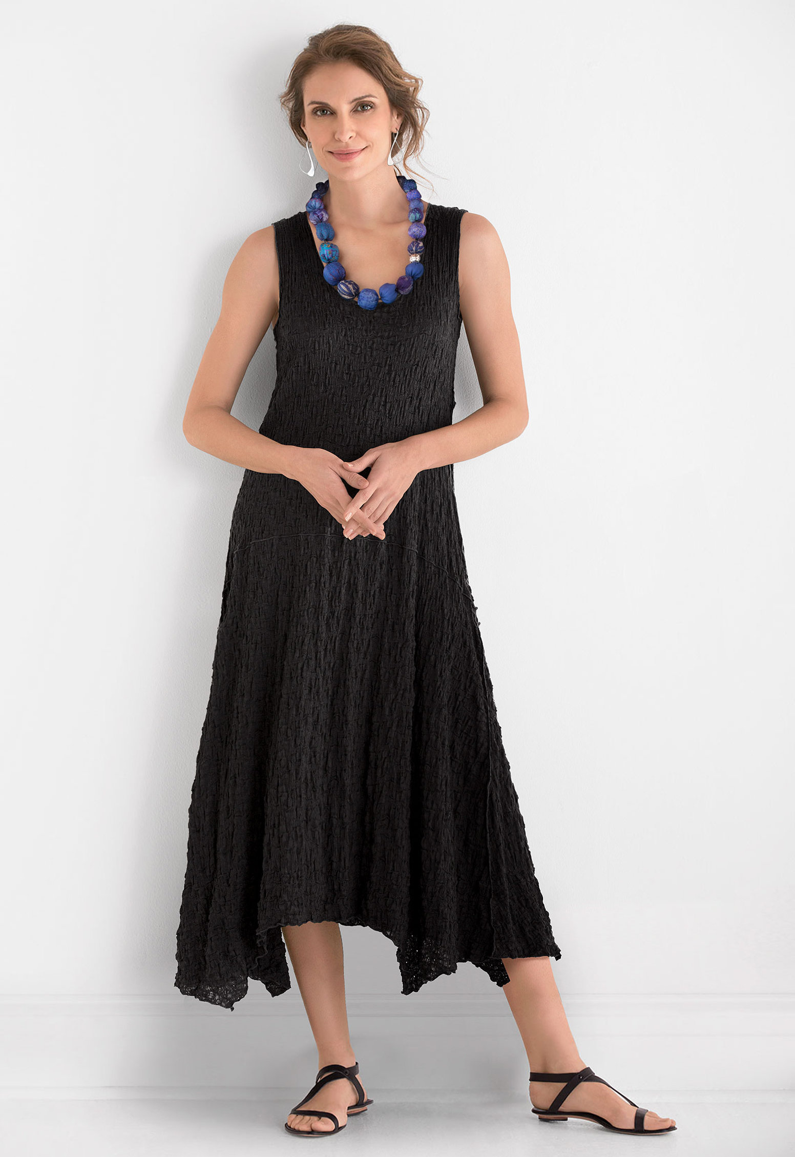 Pucker Discover Dress by Noblu (Knit Dress) | Artful Home