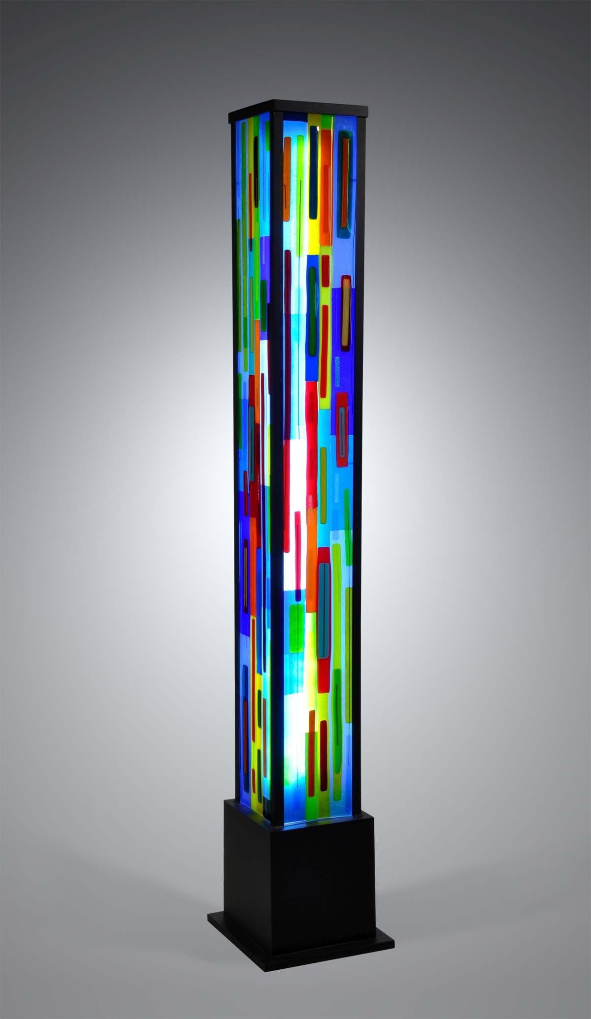 Uplift by Helen Rudy (Art Glass Floor Lamp) | Artful Home