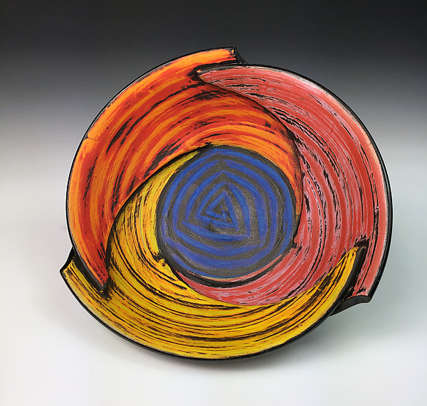 Folded Bowl By Thomas Harris Ceramic Bowl Artful Home