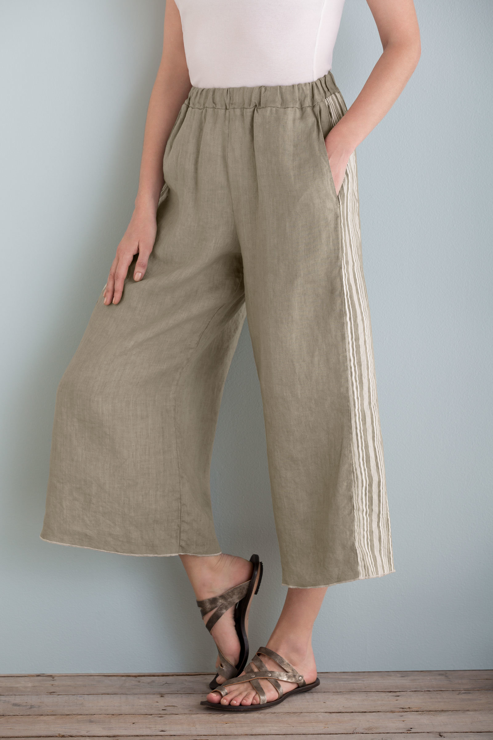 Ecker Pant by Cynthia Ashby (Linen Pant) | Artful Home