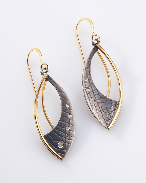 Download Gold Layered Earrings by Megan Clark (Gold & Silver ...