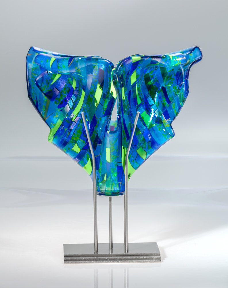 Morning Glory By Varda Avnisan Art Glass Sculpture Artful Home