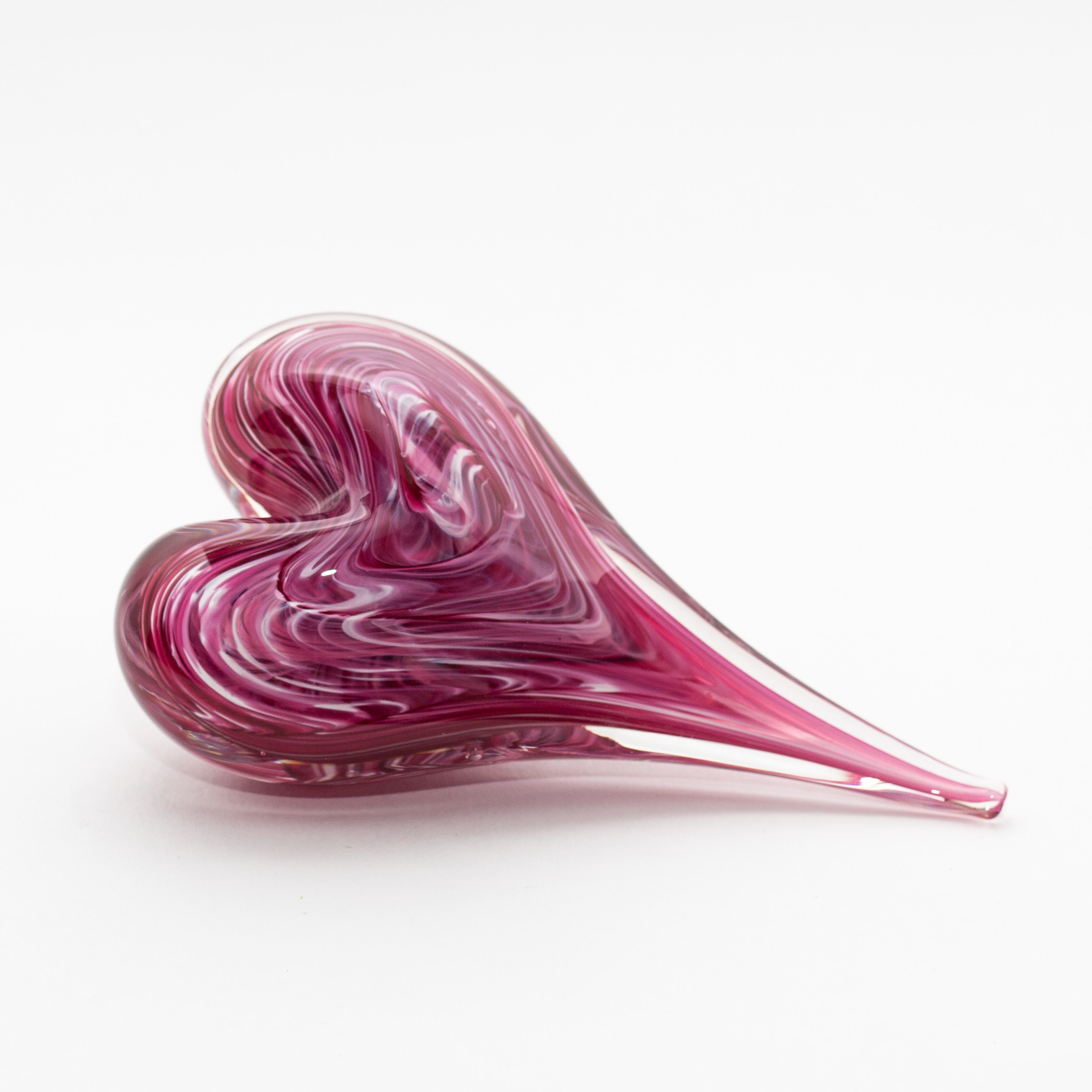Heart Paperweight by Bryan Goldenberg (Art Glass Paperweight) | Artful Home