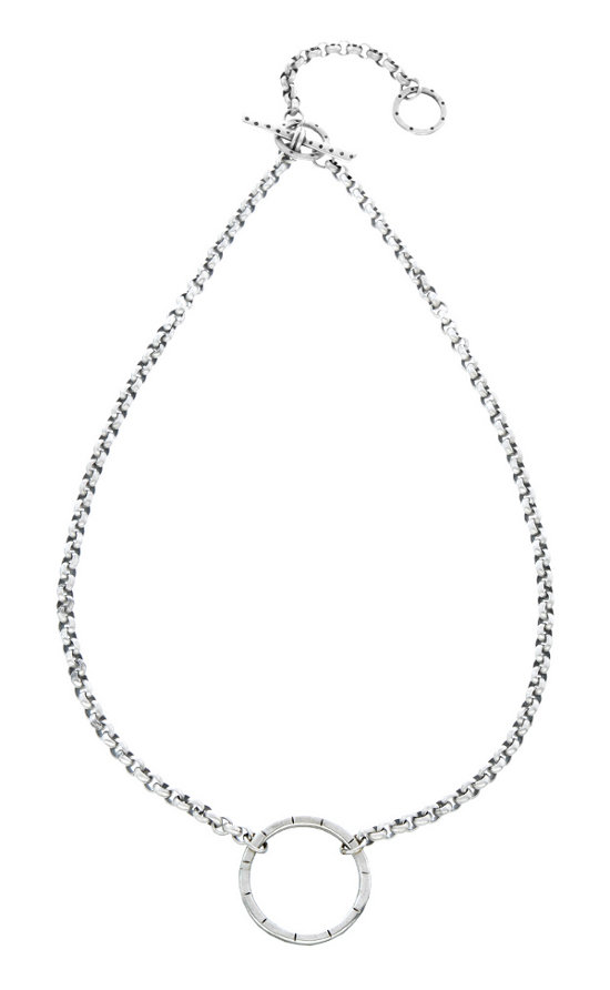 Jeff Necklace by Jodi Brownstein (Silver Necklace) | Artful Home