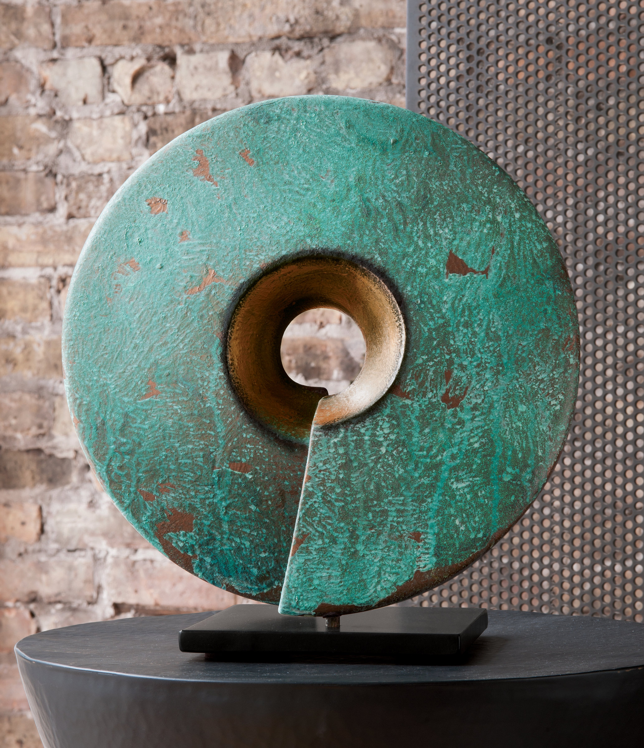 Verde Coil by Cheryl Williams (Ceramic Sculpture) | Artful Home